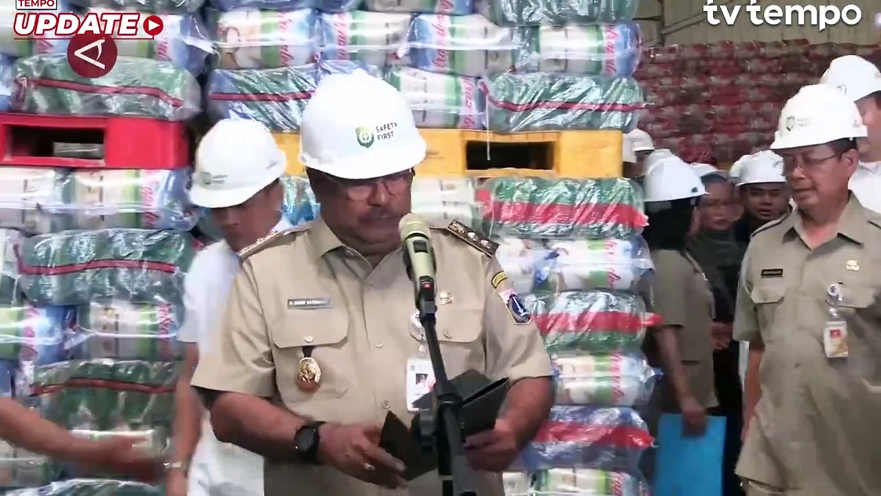 Wagub Rano Karno Pastikan Stok Kebutuhan Pokok Aman Jelang Ramadan