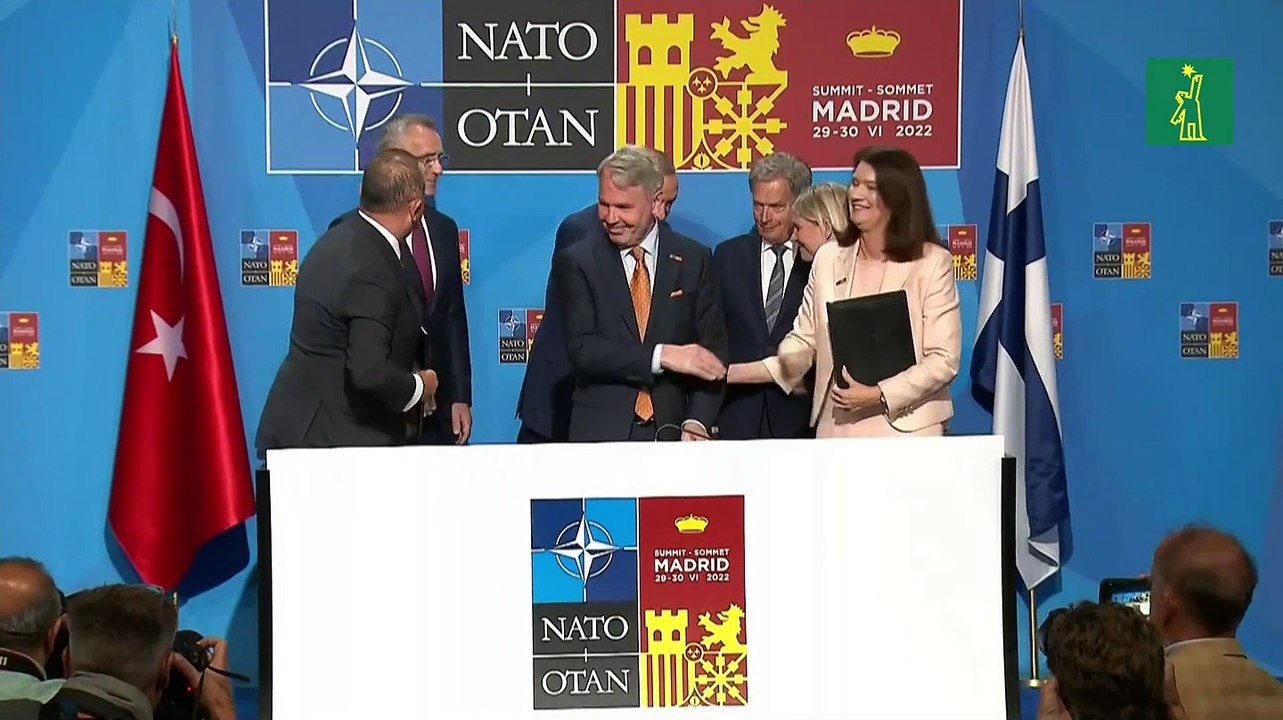 La OTAN desbloquea veto turco a entrada de Suecia y Finlandia antes de cumbre
