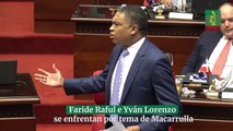 Faride Raful e Yván Lorenzo se enfrentan por tema de Macarrulla