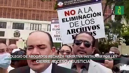 Colegio de Abogados rechaza tentativa instaurar por Ley cierre acceso a Justicia