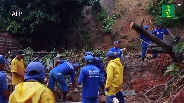 No como ni duermo , dice una sobreviviente de las lluvias torrenciales en Brasil