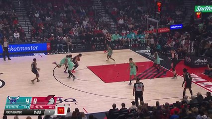 NBA : Les Blazers étrillent les Hornets