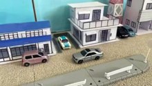 TOMICA toy car stop motion video No22