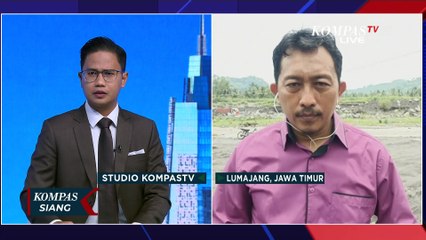 Warga Lumajang Lintasi Sungai Naik Alat Berat Buntut Dusun Masih Terisolasi Banjir Lahar Semeru