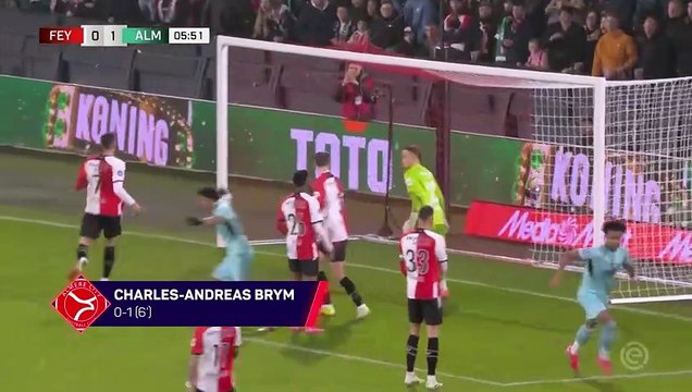 Eredivisie - Hancko donne la victoire à Feyenoord dans les arrêts de jeu