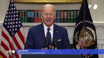 Biden llama a enfrentarse a los "grupos de presión" tras tiroteo en Texas