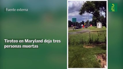 Tiroteo en Maryland deja tres personas muertas