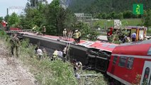 Muertos y heridos por accidente de tren en Alemania