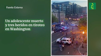 Un adolescente muerto y tres heridos en tiroteo en Washington