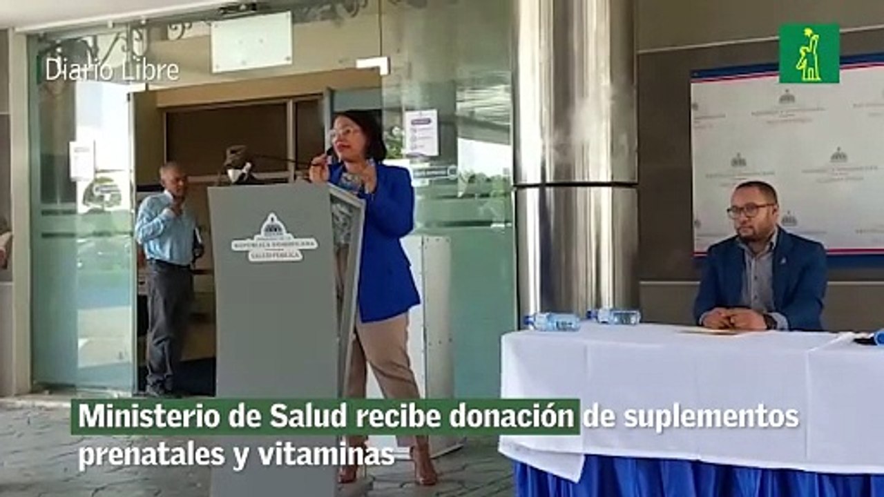 Ministerio de Salud recibe donación de suplementos prenatales y vitaminas