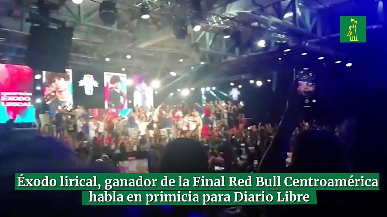 Éxodo lirical, ganador de la Final Red Bull Centroamérica