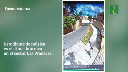Estudiante de música es víctima de atraco en el sector Las Praderas
