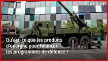Qu’est-ce que les produits d’épargne pour financer les programmes de défense ?