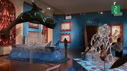 Viena muestra el arte de Nuku, que convierte plástico en deidades maoríes