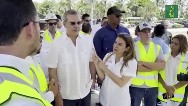 Presidente Abinader y alcaldesa Carolina Mejía supervisan obras beneficiarán al Distrito Nacional