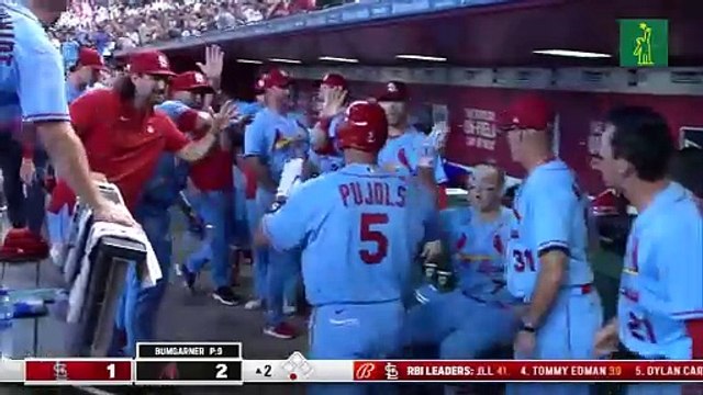 Así fueron los jonrones 691 y 692 de Albert Pujols