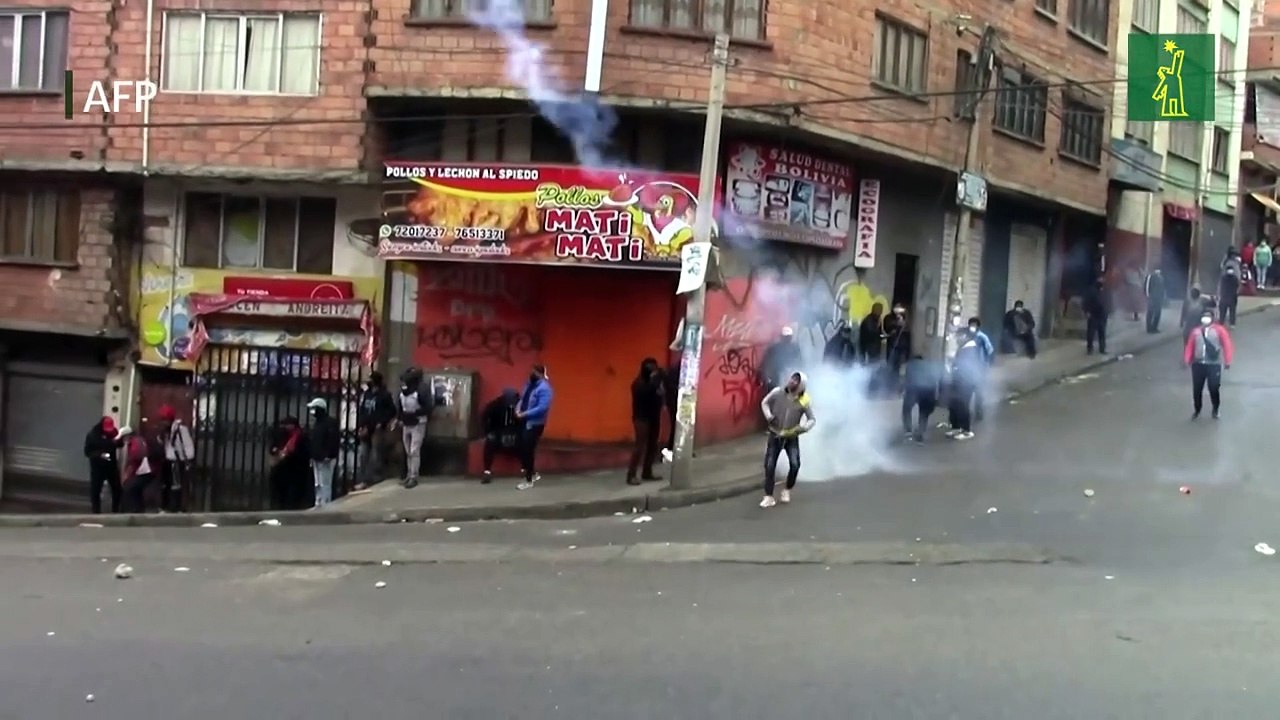 Heridos en choques entre cocaleros y policías en Bolivia