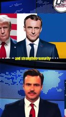 Ukraine Under Siege: The Diplomatic Drama Between Trump and Macron #shorts #usinsight #uspolitics