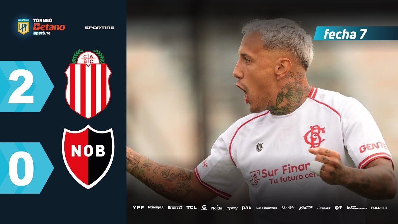 Barracas vs Newell's (2-0) | LPF Torneo Apertura 2025 | Fecha 7