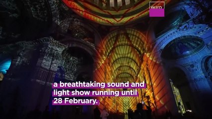 London's St. Paul’s Cathedral transformed by spectacular sound and light display
