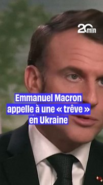 Guerre en Ukraine : Sur Fox News, Macron appelle à une « trêve » en Ukraine