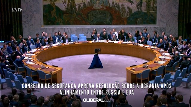 Conselho de Segurança aprova resolução sobre a Ucrânia após alinhamento entre Rússia e EUA