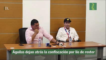 Águilas dejan atrás la confiscación por lío de roster