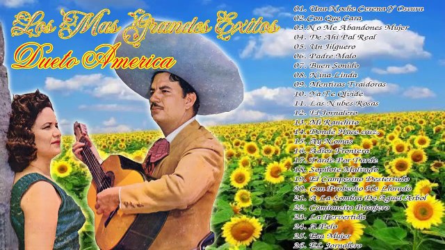 DUETO AMERICA FRENTE A FRENTE MIX 30 EXITOS DE ANTAÑO PEGADITOS _ CORRIDOS Y RANCHERAS ÉXITOS