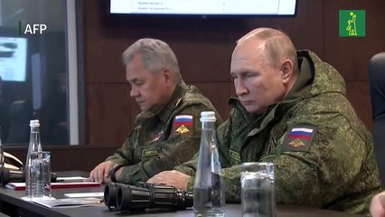 Putin presencia grandes maniobras militares con fuerzas de China