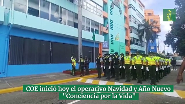 COE inició hoy el operarivo Navidad y Año Nuevo Conciencia por la Vida