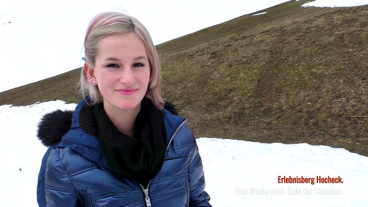 Erlebnisberg Hocheck Teil 1 mit Lena: Teil 1 Idealhang.