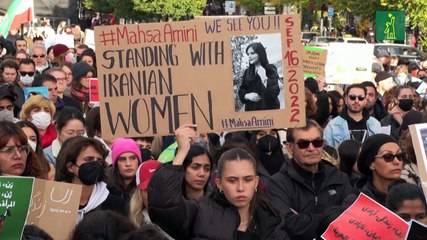 El presidente de Irán condena el "caos" de las manifestaciones