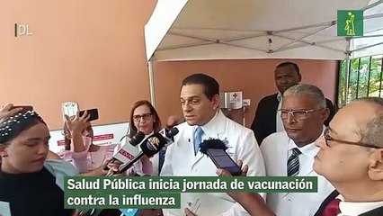 Salud Pública inicia jornada de vacunación contra la influenza