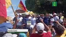 CMD realiza marcha contra las ARS en SFM y anuncia paro de dos días en la Región Norte
