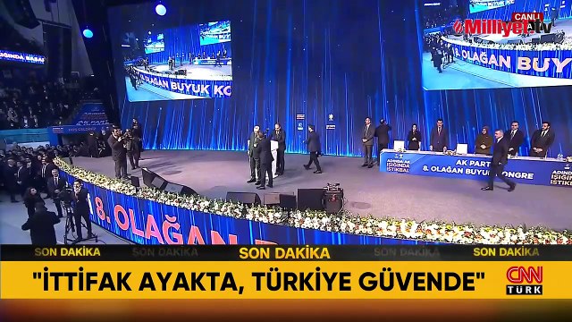 3 isim AK Parti'ye katıldı! Rozetleri Erdoğan taktı