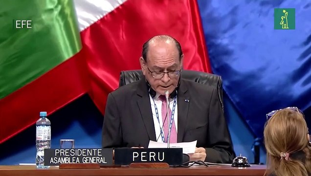 Rechazo ante debate de revocación de representante de Guaidó en la Asamblea General de la OEA