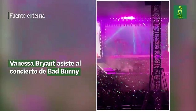Vanessa Bryant asiste al concierto de Bad Bunny