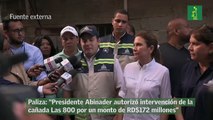 Paliza- “Presidente Abinader autorizó intervención de la cañada Las 800 por un monto de RD$172 millones”