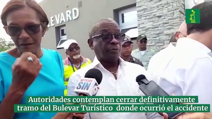 Autoridades contemplan cerrar definitivamente tramo del Bulevar Turístico del Este donde ocurrió el accidente