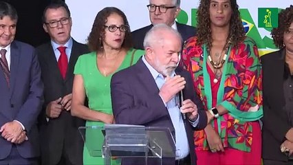 Lula dice que recibe un Brasil en "penuria" al anunciar nuevos ministros