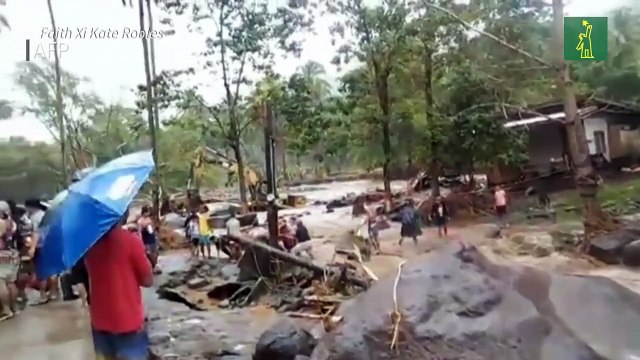 Al menos una decena de muertos y miles evacuados por inundaciones en Filipinas