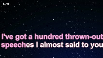 The Archer - Taylor Swift Karaoke 【No Guide Melody】 Instrumental