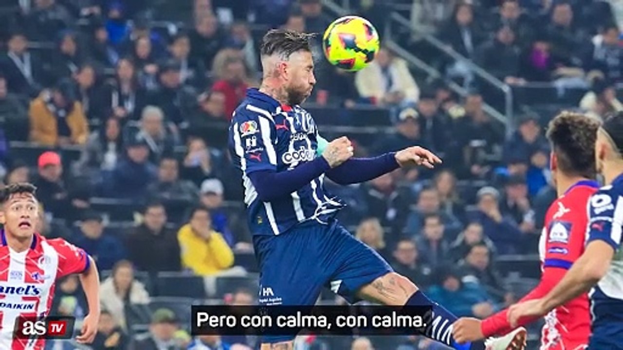 RUEDA de PRENSA de MARTIN DEMICHELIS tras el DEBUT de SERGIO RAMOS con RAYADOS