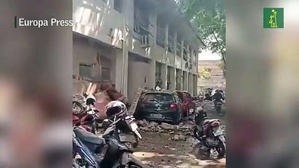 Más de 45 muertos por un terremoto de magnitud 5,6 en Indonesia