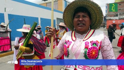 Protestas contra el gobierno de Perú se reinician con bloqueo de vías
