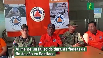 Al menos un fallecido durante fiestas de fin de año en Santiago