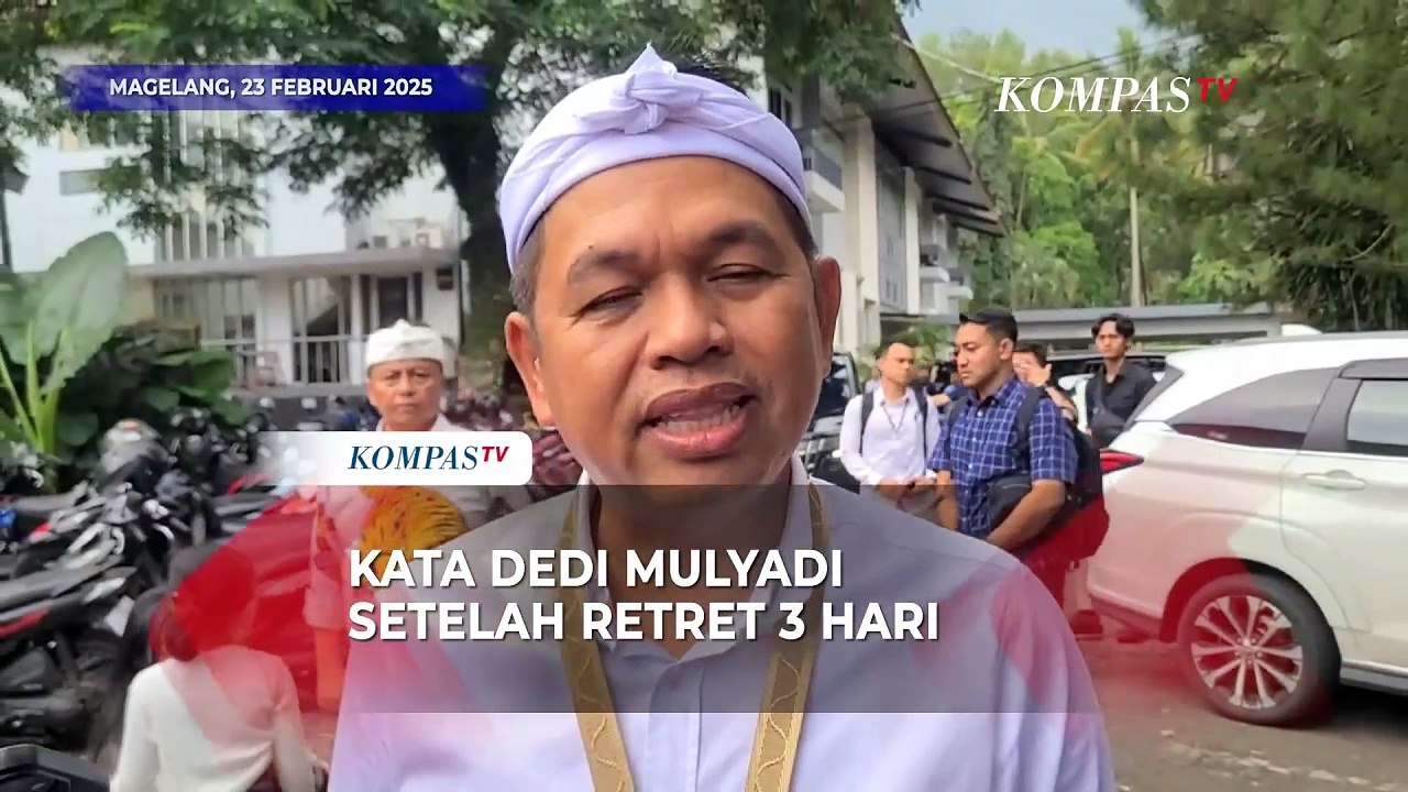 Kata Gubernur Jawa Barat Dedi Mulyadi Setelah Retret 3 Hari: Iya Dong Kangen Anak