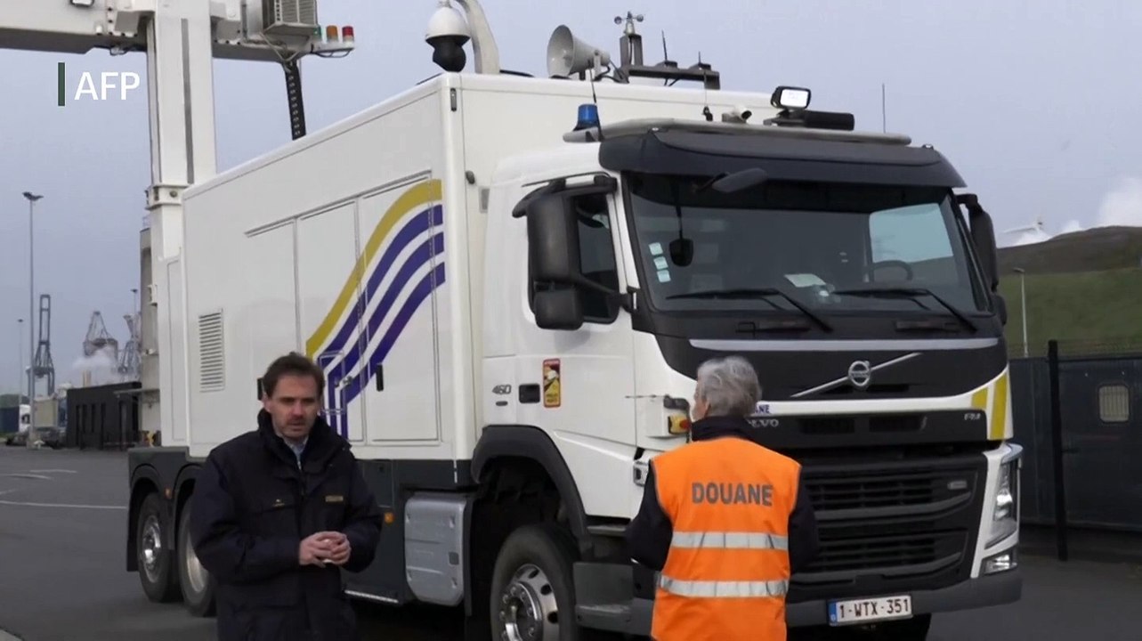 Bélgica decomisó en 2022 un récord de 110 toneladas de cocaína en Amberes