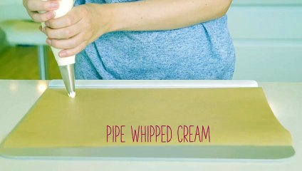 How To Make Frozen Cream Swirls