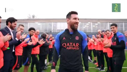 Messi regresa a los entrenamientos con el París Saint-Germain